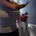 Sandra Otterson in 'Stairwell Suck-n-Swallow'